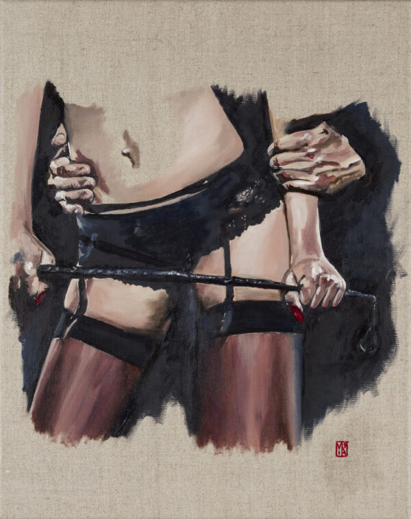 Yes Darling Sexy BDSM Art by artist Martin Allen