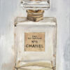 Chanel No5 perfume bottle art