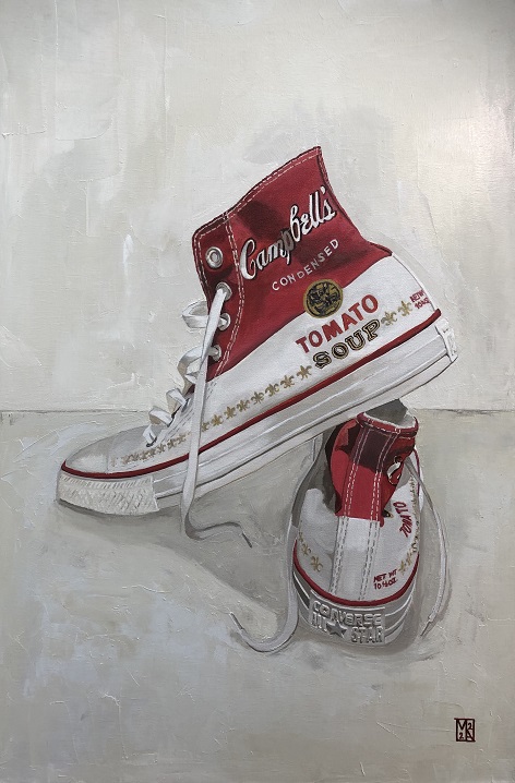 Campbells Converse Sneakers by artist Martin Allen