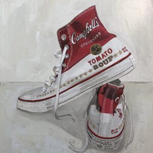 Converse Sneakers Art — Original Pop Art Paintings by Martin Allen | Iconic Collector Pieces