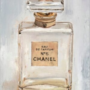 Chanel No 5 art print contemporary fine art luxury pop art by Martin Allen