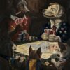 Limited edition political art print – Dogs of War by Martin Allen