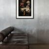 Framed Dogs of War limited edition contemporary political print